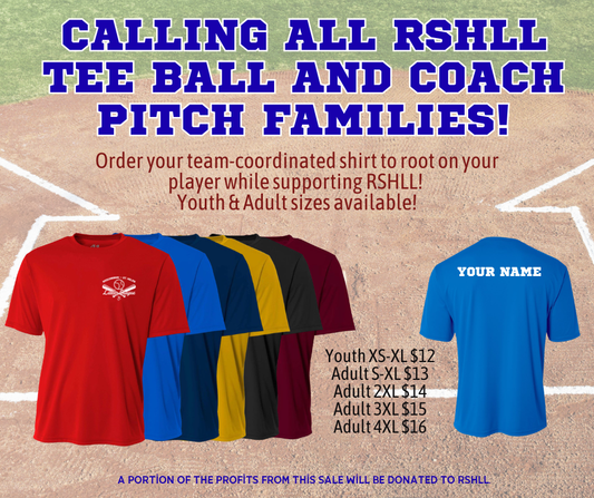 RSHLL Team Shirt Fundraiser